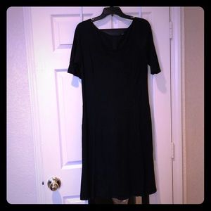 Simple black dress